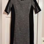 Dana Buchman #138 • BLACK/GREY COLOR BLOCK • MIDI DRESS Photo 0