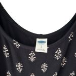 Old Navy Black Bohemian Style T-Shirt Dress Stretchy Flowy Women’s Size Large! Photo 2