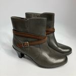 Rockport Cobb Hill‎ leather heeled boots size 8 Gray Photo 0