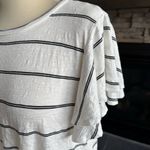 Green Envelope White Relaxed Tie Front Tee Size L Photo 7