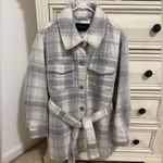 Tahari  Stacie Plaid Shacket Photo 1