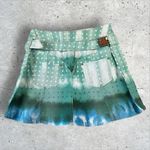 Roberto Cavalli Vintage Y2K  Belted Psychedelic Ombré Dot Mini‎ Skirt Size S Photo 6