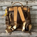 Anti theft Backpack Brown Photo 1