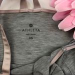 Athleta  Essence Athletic Longline Tank Top: Heathered Grey Photo 7
