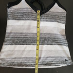  Black and Gray Stripe Athletic Tank Top Size Small Nike Striped Tank Photo 7