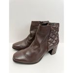 Seychelles  Boots Size 9 Brown Leather Block Heel Ankle Booties Photo 2