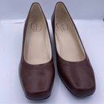 Life Stride leather brown wedges women Size 6.5M Photo 2