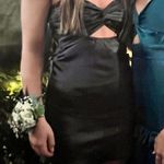 Princess Polly black mini dress Photo 3