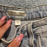 Kut From The Kloth  Light Blue Frayed Jean Shorts Photo 2