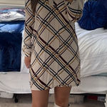 Forever 21 Plaid Long Sleeve Dress Photo 0