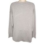 Ellen Tracy Gray Long Sleeve Knit Sweater Women's Size Large Photo 3