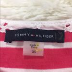 Tommy Hilfiger Pink White Striped T-Shirt Dress Size XS Photo 4