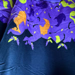None Hocus Pocus Purple and Black Hoodie Photo 2