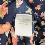 Miami Navy Floral Women's Blouse Photo 3