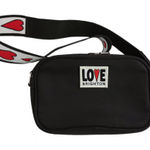 Brighton “Love” Black Crossbody Bag with Red Heart Strap – NWT Photo 0
