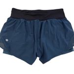 Lululemon Speed Up High Rise Shorts Navy Blue Size 8 Athletic Running Photo 1