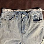 BLANK NYC The Cooper Light Wash Split Hem Straight Leg Jeans Size 27 Photo 14