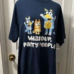 Blue Graphic Tee Photo 0