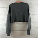 Loyd/Ford Gray Velvet Leopard Sweatshirt Size M Size M Photo 1