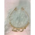 Elegant Gold '50' Rhinestone Birthday Tiara Crown Photo 1