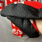 COCA COLA BEAR WOMENS SIZE MEDIUM ONE PIECE FOOTED HOODED PAJAMAS ZIP FRONT Red Photo 2