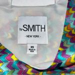 By Smith New York Perry Tunic Chevron Multicolor‎ Top Womens Size XS Hippie NEW Purple Photo 1