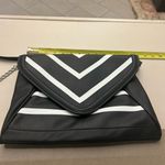 Cato Chic Black and White Chevron Crossbody Bag perfect condition- Photo 2