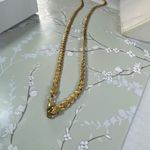 Boutique VTG Wheat chain or foxtail chain flat lay necklace. Approximately 22” long. Photo 3