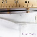 Madewell NEW  Stovepipe Jeans in Pure White,‎ 26 Photo 6