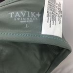 TAVIK Marlowe Bikini Top Underwire Button Up L Size L Photo 3