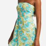 Billabong  Strapless Floral Mini Dress Photo 0