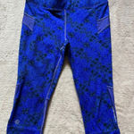 Athleta Womens Cairo Bare to Run Knickerā Capri Crop Legging Purple Size Small Photo 0