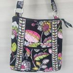 Vera Bradley 'Moon Blooms' Hipster Cross-Body Messenger Bag Purse 11262-168 EUC Photo 3