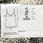 Davi & Dani Womens Leopard Cami Size M Y2K Lingeriecore Sultry Club Night Edgy Photo 9