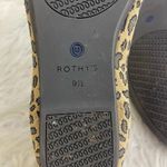 Rothy's Leopard Print Loafers Shoes Size 9.5 Photo 4