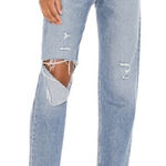 AGOLDE 90s Pinch Waist Jeans Sz 27 in Lineup NEW distressed straight leg Photo 0
