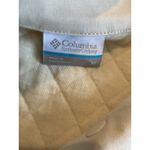 Columbia  Women's Quilted Pullover ‎ Top Beige Mock Neck Snap Front Long Sleeve Photo 8