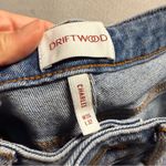 Driftwood  Charlee Patch Pocket Wide Leg Jeans Raw Hem Size 25x32 EUC Photo 3