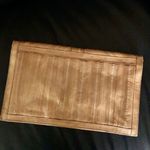 Leather of the Sea Genuine Eel Skin Clutch Brown Photo 1