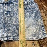 VINTAGE Y2K Acid Wash Stretch Denim Coverall Mini Dress Size Medium‎ Blue Photo 5