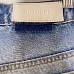 RE/DONE Redone Denim '70s Loose Flare Leg Jeans Indigo Stud Photo 12