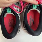 Brooks Ghost 11 Womens 10 Sneakers White Black Pink Running 1202771B192 Shoes Photo 7