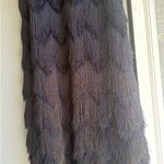 Lavender Brown Black Fringe Dress Photo 8