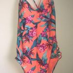 Hula Honey Medium - New  Lace Up Cutout One Piece Swimsuit Photo 2