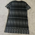 Tory Burch Bologan Knit Aztec Pima Cotton Drawstring Mini Dress Photo 7