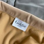 Goldie London Y2k Tan Vegan Faux Leather Coat Photo 4