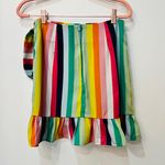 Karlie boutique wrap colorful rainbow skirt sz small. Photo 2