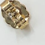 Avon Golden Bunny Earrings 1985 Vintage Small Pierced Stud Earrings‎ New on Card Gold Photo 4