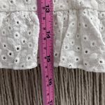 Urban Outfitters White Eyelet Ruffle Skirt Photo 2