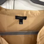 Talbots Gold Soft Satin Charmeuse Top Large Silky Evening Workwear Metallic Photo 2